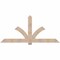 Ekena Millwork Redmond Smooth Timber Gable Bracket, Douglas Fir, 84"W x 38"H x 1 1/2"D x 5 1/2"F, 11/12 Pitch GBW084X38X0206RED00SDF - alternate 1
